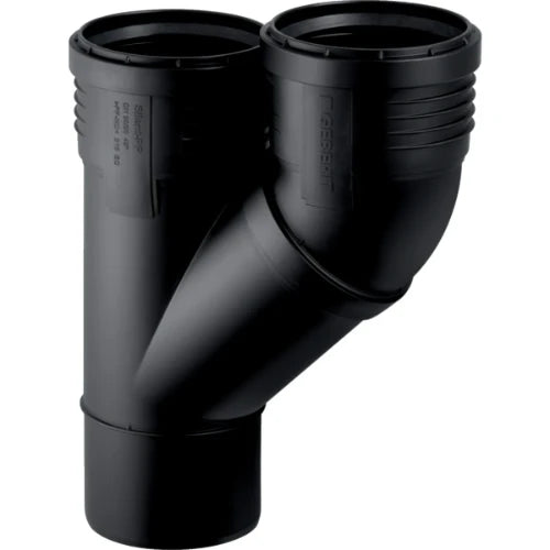 Geberit Silent-PP té parallele MFF 90 x 90 x 90 mm