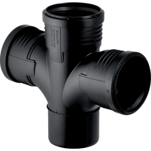 Geberit Silent-PP té croix 88° MFFF 110 x 110 x 110 x 110 mm