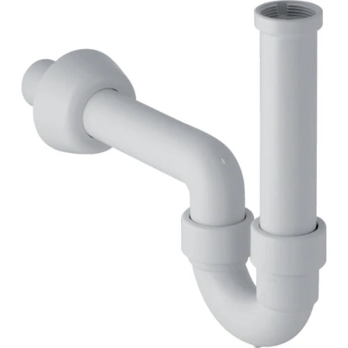 Geberit PP siphon tubulaire simple 5/4 x 40 mm - blanc - pour lavabo