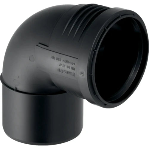 Geberit Silent-PP coude 88° MF 90 x 90 mm