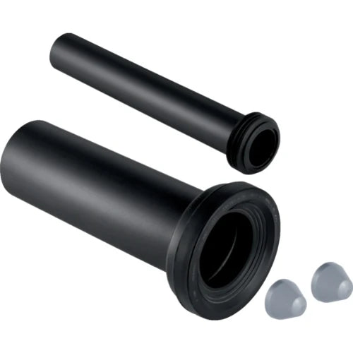 Geberit manchette 90 mm noir rallonge 300 - mm pe évacuation et allimentation