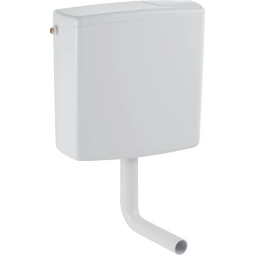Geberit AP140 réservoir de chasse basse suspension - blanc - raccordement latéral - avec rinçage à 1 volume - avec coude de rinçage
