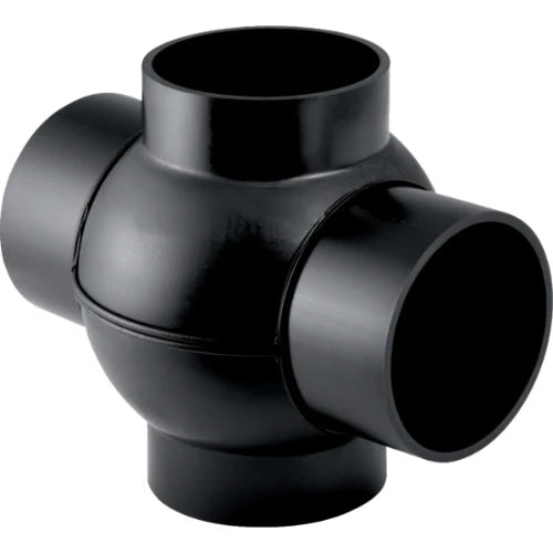 Geberit PE embranchement boule 88° - 180° 110 x 110 x 110 x 110 mm