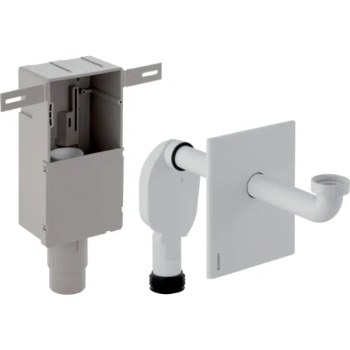 Geberit PP siphon encastré pour lavabo - 5/4 x 32 mm - chromé - convient pour lavabo PMR
