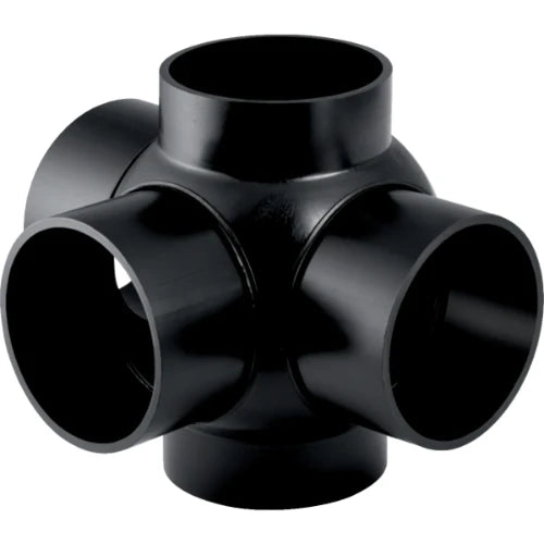 Geberit PE embranchement boule 88° - 90° 110 x 110 x 110 x 110 x 110 mm