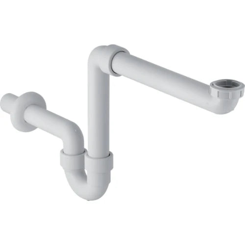 Geberit PP siphon tubulaire simple gain de place 5/4 x 40 mm - blanc