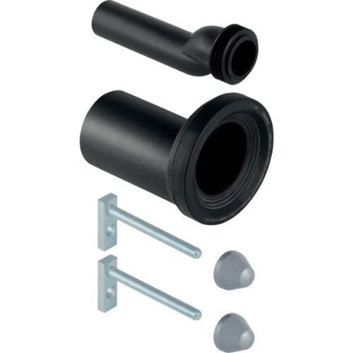 Geberit Duofix set de raccordement 90 x 45 mm excentrique pour toilette suspendue, avec materiel de fixation
