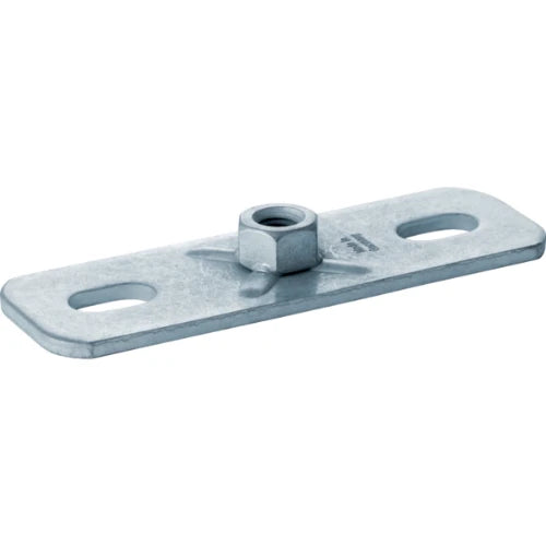 Geberit PE plaque de fixation rectangulaire avec manchon fileté M10 F