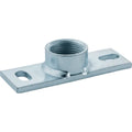 Geberit PE plaque de fixation rectangulaire avec manchon fileté 1/2 F
