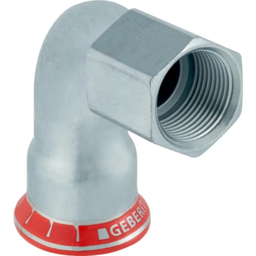 Geberit Mapress C-acier zingué coude de transition 90° FF 28 x 4/4 F