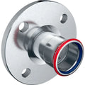 Geberit Mapress C-acier zingué FKM bride avec manchon à sertir PN 10/16 DN50 x 54 mm