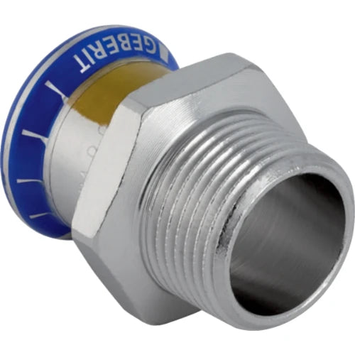 Geberit Mapress Inox Gaz raccord FM 35 mm x 5/4 " buitendraad