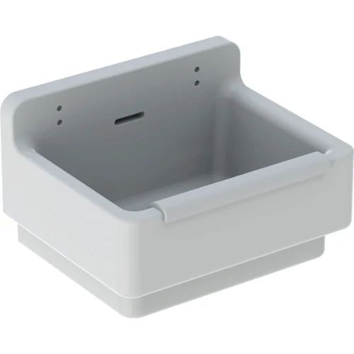 Geberit 300 Basic déversoir 460 x 365 mm avec trop-plein et pare-choc - blanc