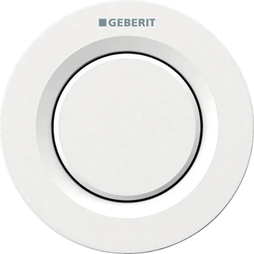 Geberit Type 01 bediening op afstand pneumatisch 1spoeling inbouwdrukker alpenwit