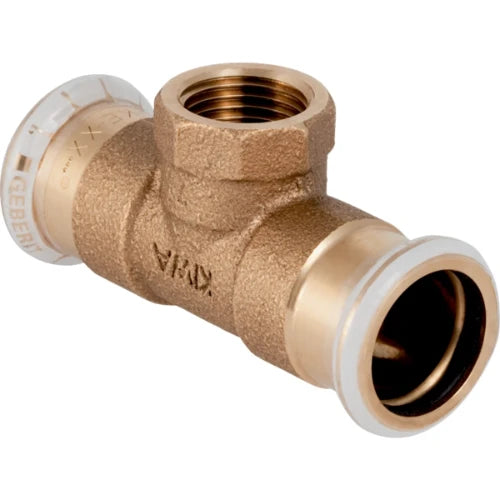 Geberit Mapress cuivre té réduit femelle FFF 28 x 1/2 F x 28 mm