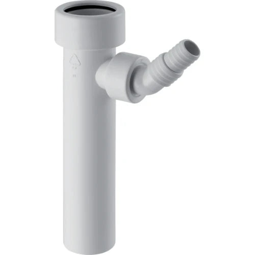 PIECE RACCORDEMENT GEBERIT 40 MM blanc polypropylene pour machine a laver