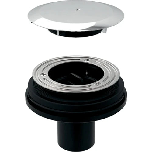 Geberit Setaplano vidage douche - évacuation verticale - Incl. capuchon chromé