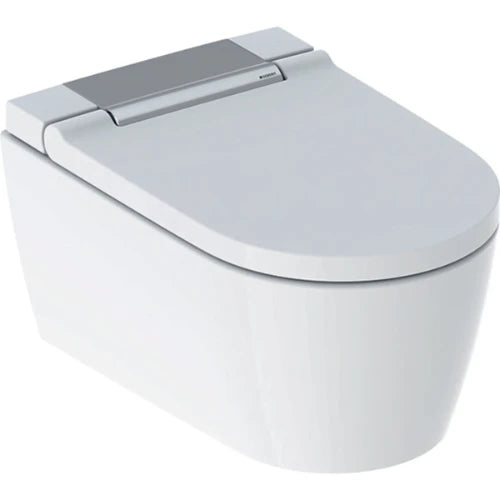 WC DE DOUCHE GEBERIT SELA 37,5 X 59 X 33 cm chromé murale, avec soft-close