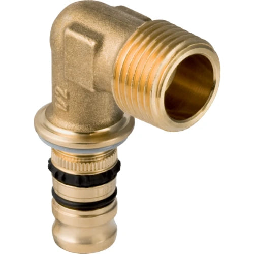 Geberit Mepla coude de transition 90° MM 26 x 4/4 M