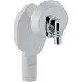 SIPHON ENCASTRE GEBERIT 40MM chrome avec rosace et embout - pour machine a laver