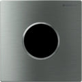 Geberit Type 10 commande urinoir electro plaque de finition net brossé poli