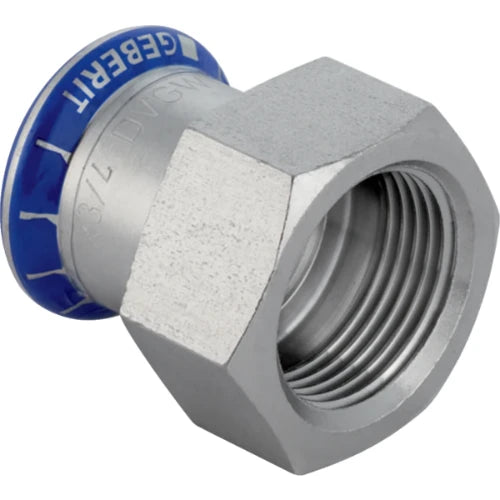 Geberit Mapress inox raccord de transition FF 28 x 3/4 F