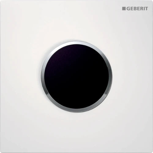 Geberit Sigma 10 commande urinoir électronique - blanc chromé - sur secteur 230V