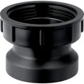 RACCORD UNION GEBERIT 5/4 X 40 MM noir pe avec ecrou et joint