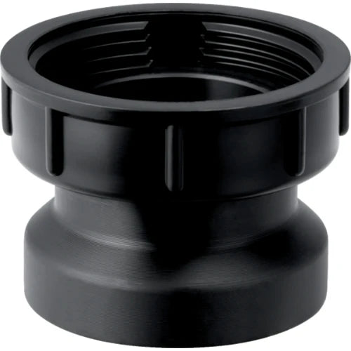 RACCORD UNION GEBERIT 6/4 X 50 MM noir pe avec ecrou et joint