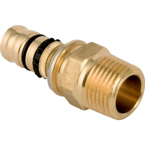 Geberit Mepla raccord de transition MM 16 x 1/2 M laiton