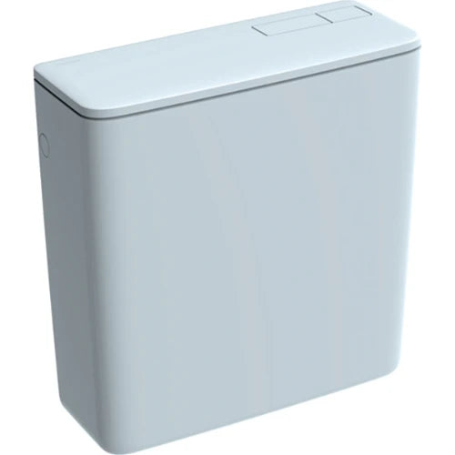 Geberit AP128 réservoir de chasse - blanc - raccordement latéral - avec rinçage à 2 volumes