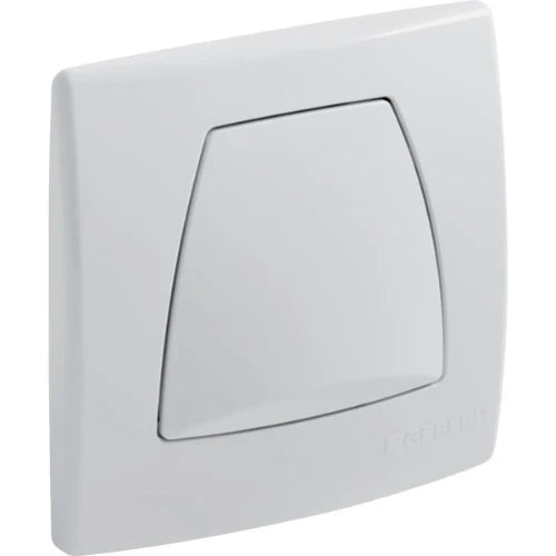 Geberit bouton poussoir - plaque blanche