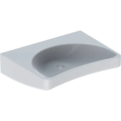 Geberit Paracelsus lavabo pour les personnes handicapées 640 x 490 - blanc - sans trou de robinet - sans trop-plein