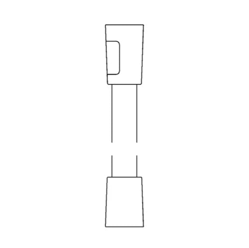 FLEXIBLE HANSA 125CM ! chromé silverjet pour douchette