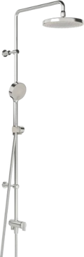 Hansa HansaBasicjet douche de pluie set chromé (douchette 95mm - douche de tête 200mm)