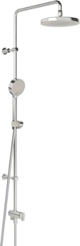 Hansa HansaBasicjet douche de pluie set chromé (douchette 95mm - douche de tête 200mm)