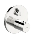 Hansa Hansahome set de finition robinet thermostatique avec inverseur - chromé - rond