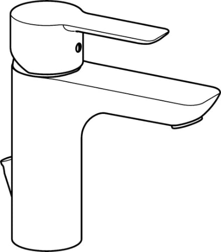 MELANGEUR DE LAVABO MONO-COMMANDE HANSA LIVING-LIGNA chromé -