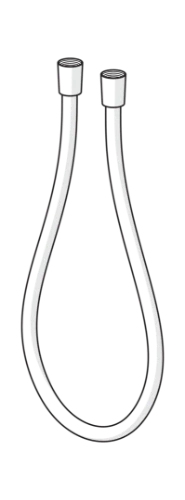 Hansa Hansamedipro flexible de douche, L=1250 chromé