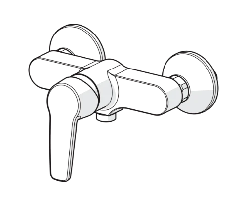 Hansa Hansapolo mitigeur douche - chromé