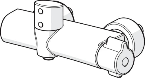 HANSA HANSACLINICA Douchekraan, 6 V, Bluetooth Chroom
