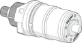 Hansa thermostat/mécanisme, 3.3