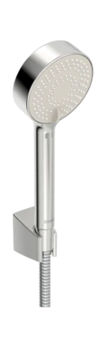 Hansa HansaBasicjet douchette 95 mm - 3 jets - chromé (contient: douchette - flexible de douche 1500 mm - support mural) - prix par set