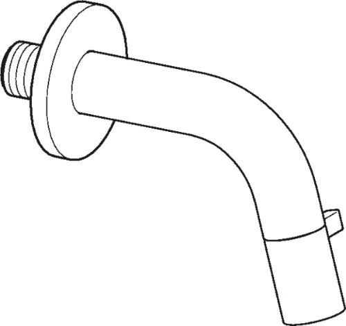 Hansa Hansanova Style robinet eau froide - bec 107 mm - noir mat