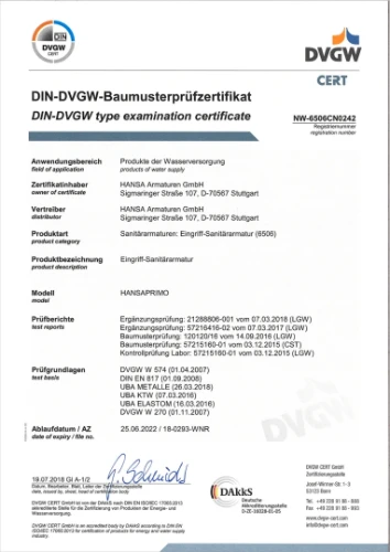 HANSA HANSAPRIMO Keukenkraan Chroom