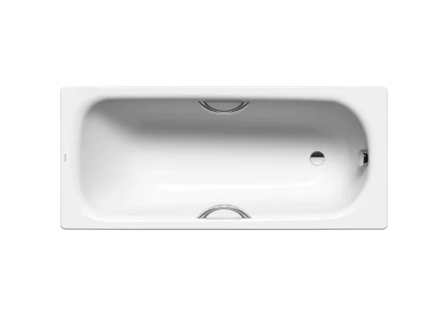BAIGNOIRE acier emaille KALDEWEI SANIFORM PLUS 170 - 75 o CM blanc 336 avec perçage pour poignées