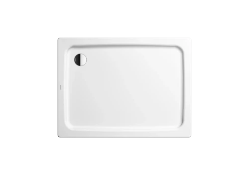 TUB DE DOUCHE acier emaille KALDEWEI DUSCHPLAN 120 - 80 o 6,5 ! CM blanc 555-1 sans pieds