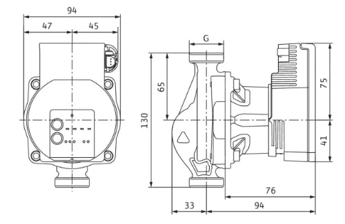 Wilo Varios Pico cv pompe de circulation 15/1-7