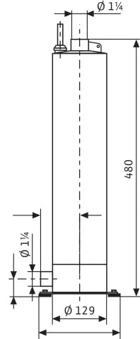 Wilo SUB TWI 5-SE-304EM-PNP/3 pompe vide-cave immergée pour citerne + HiControl1 EK + aspiration flottante avec filtre