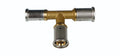 Henco laiton à sertir té réduit 90° FFF 26 x 26 x 20 mm